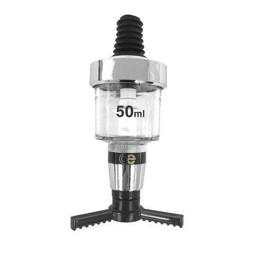 Bar Optic Measure, Traditional Chrome, 50ml - Premium Home from Chabrias Ltd - Just £7.99! Shop now at Chabrias Ltd