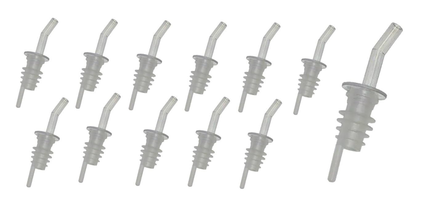 Whiskey Spirit Pourer, Clear (x12) - Premium Kitchen from Chabrias Ltd - Just £7.59! Shop now at Chabrias Ltd