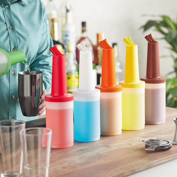 Chabrias Ltd Store & Pour - Ultimate Save and Serve Flair Bottle Pourer - Ideal Cocktail Pourer and Drinks Storage Solution (White, 1 Litre) - Premium Home from Chabrias Ltd - Just £7.59! Shop now at Chabrias Ltd