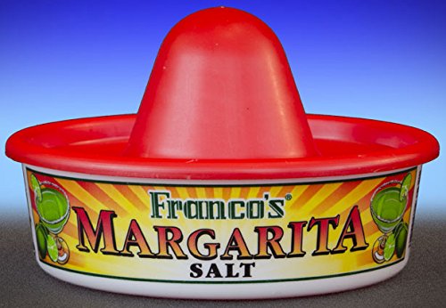 Franco's Margarita Tequila Salt Hatpack - 6.25oz/177g Glass Rimmer Set with Lime Juice Lid and Salt Storage Base for Authentic Mexican Margaritas & Tequila Shots - Premium Home from Chabrias Ltd - Just £9.02! Shop now at Chabrias Ltd