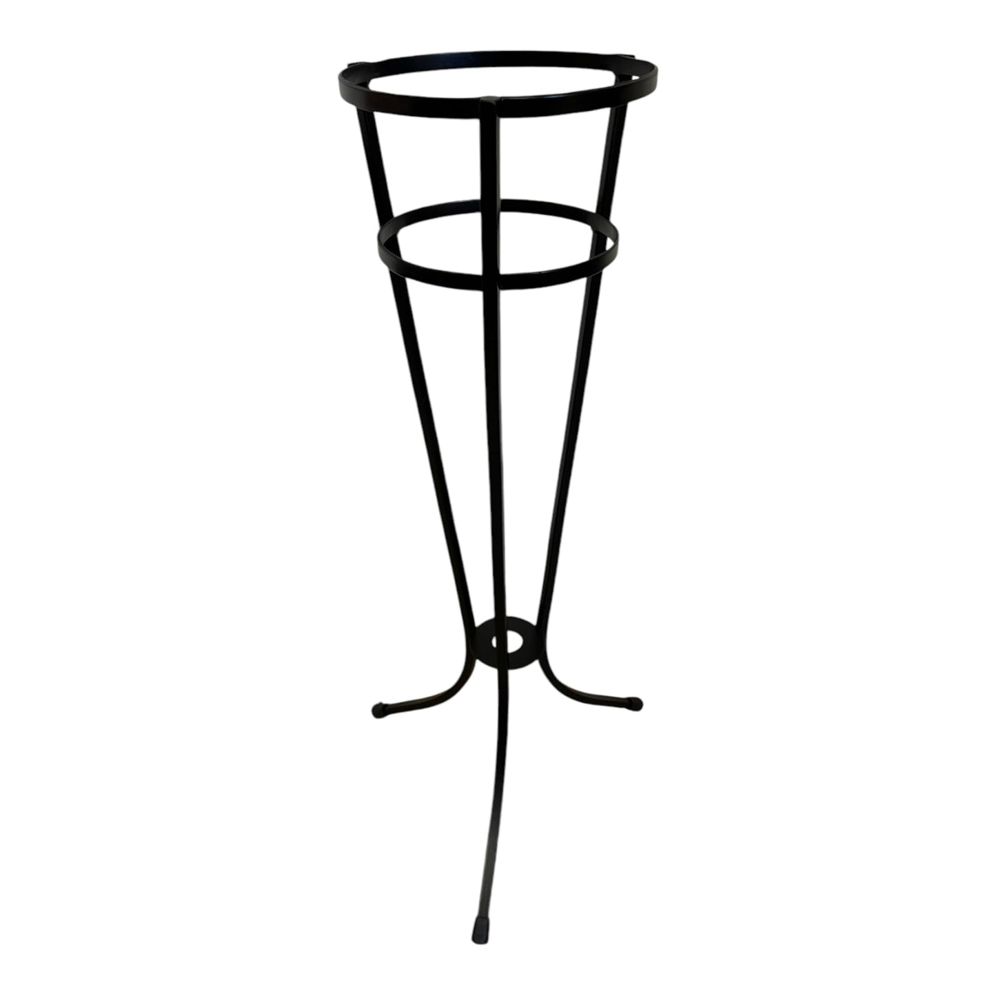 Premium Stainless Steel Wine & Champagne Ice Bucket with Wrought Iron Stand - Premium Home from Chabrias Ltd - Just £42.74! Shop now at Chabrias Ltd