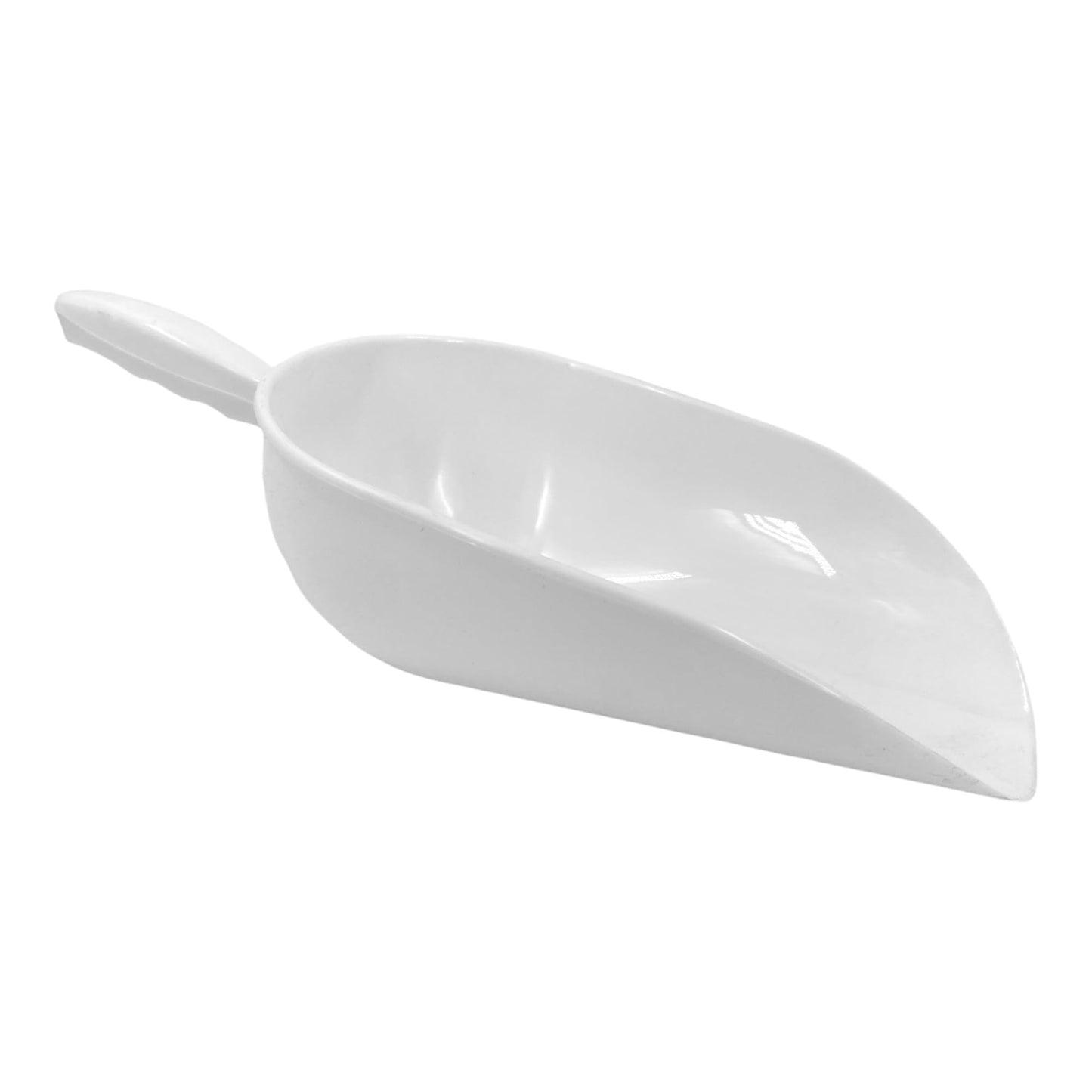 White PP Plastic Scoop - Multipurpose Measuring Scoop for Dry and Liquid Ingredients, Heavy Duty for Home, Commercial, and Industrial Use, Ice, Icecream, Flour, Sugar, Pet Food - Premium Kitchen from Chabrias Ltd - Just £4.74! Shop now at Chabrias Ltd