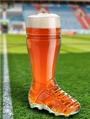 Glass Football Boot, 0.5L - Premium Kitchen from Chabrias Ltd - Just £15.99! Shop now at Chabrias Ltd