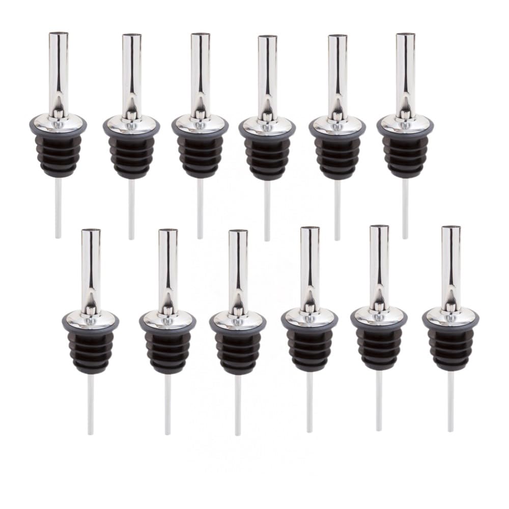 Stainless Steel Pourer (x12) - Premium Kitchen from Chabrias Ltd - Just £14.99! Shop now at Chabrias Ltd