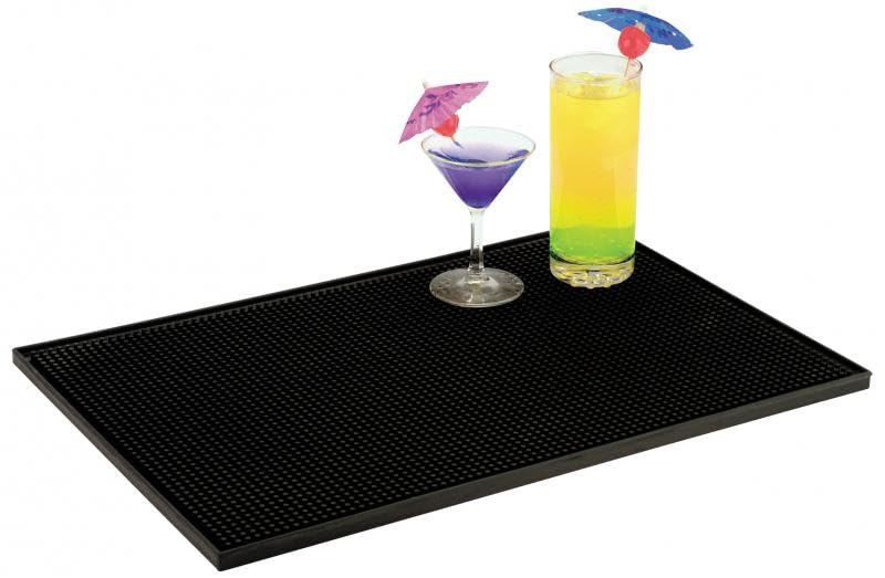 Premium Service Spill Rubber Mat, Black - Premium Home from Chabrias Ltd - Just £9.99! Shop now at Chabrias Ltd
