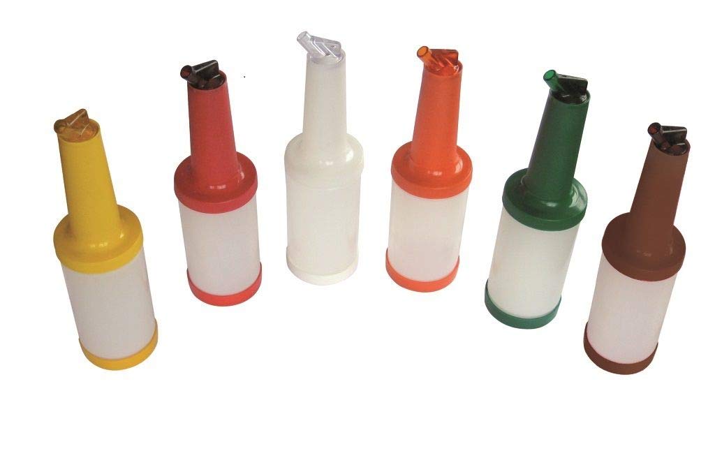 Chabrias Ltd Store & Pour - Ultimate Save and Serve Flair Bottle Pourer - Ideal Cocktail Pourer and Drinks Storage Solution (White, 1 Litre) - Premium Home from Chabrias Ltd - Just £7.59! Shop now at Chabrias Ltd
