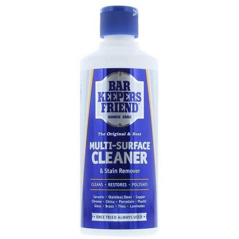 Bar Keepers Friend Original Stain Remover Powder 250g - Cleans, restores and polishes - Shifts limescale and soap scum - Suitable for a wide range of surfaces - Premium Amazon Fresh Ambient from Bar Keepers Friend - Just £4.74! Shop now at Chabrias Ltd