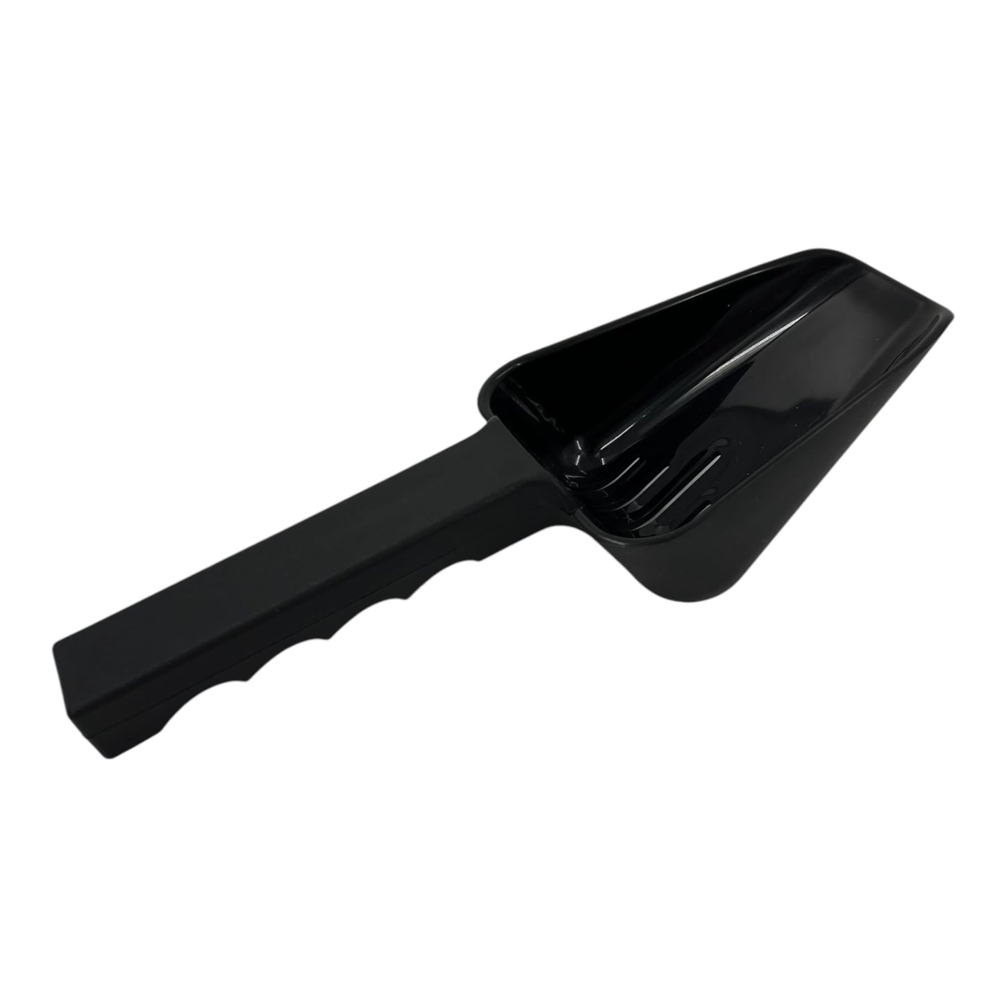 Slotted Ice Scoop 10 oz, Black Plastic, Plastic Scoop, Ice Scoop, Ice Bucket Scoop, Ice Cube Scoop, Scoops for Food, Popcorn Scoop, Slotted Scoop, for Ice Buckets & Makers - Premium Kitchen from Chabrias Ltd - Just £7.59! Shop now at Chabrias Ltd