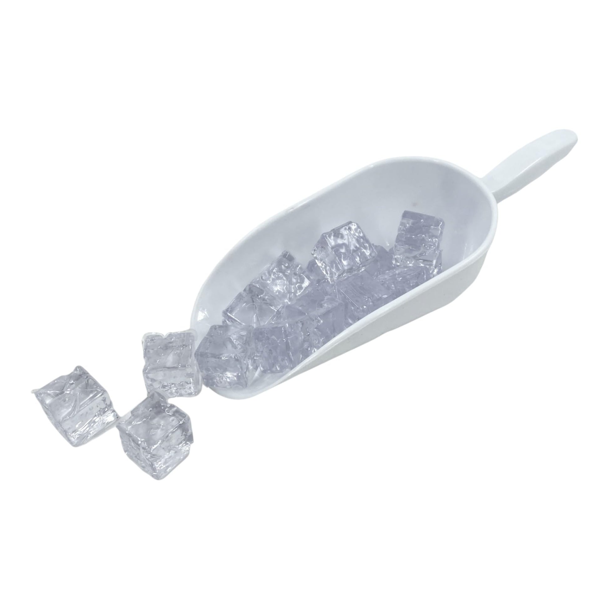 White PP Plastic Scoop - Multipurpose Measuring Scoop for Dry and Liquid Ingredients, Heavy Duty for Home, Commercial, and Industrial Use, Ice, Icecream, Flour, Sugar, Pet Food - Premium Kitchen from Chabrias Ltd - Just £4.74! Shop now at Chabrias Ltd