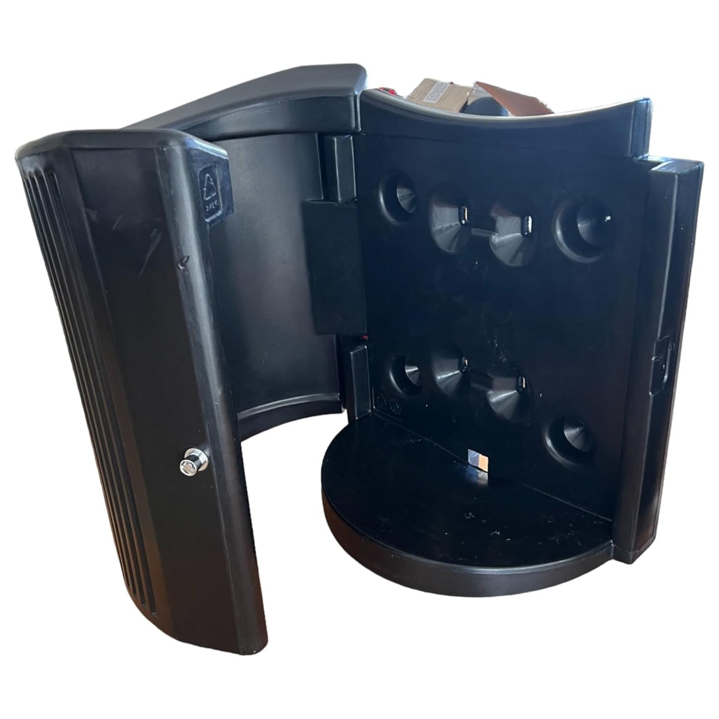 Outdoor Sack holder Bin, Wall Mounted, Open Top, 24L - Premium Bins from Chabrias Ltd - Just £139.99! Shop now at Chabrias Ltd