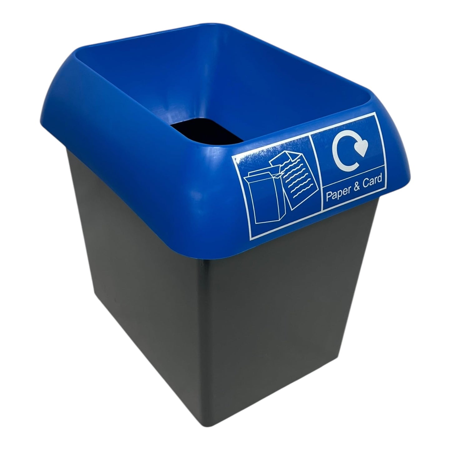 Set of 4, 30 Litre Recycling Bin with Lid & Stickers Included - Premium Bins from Chabrias Ltd - Just £74.99! Shop now at Chabrias Ltd