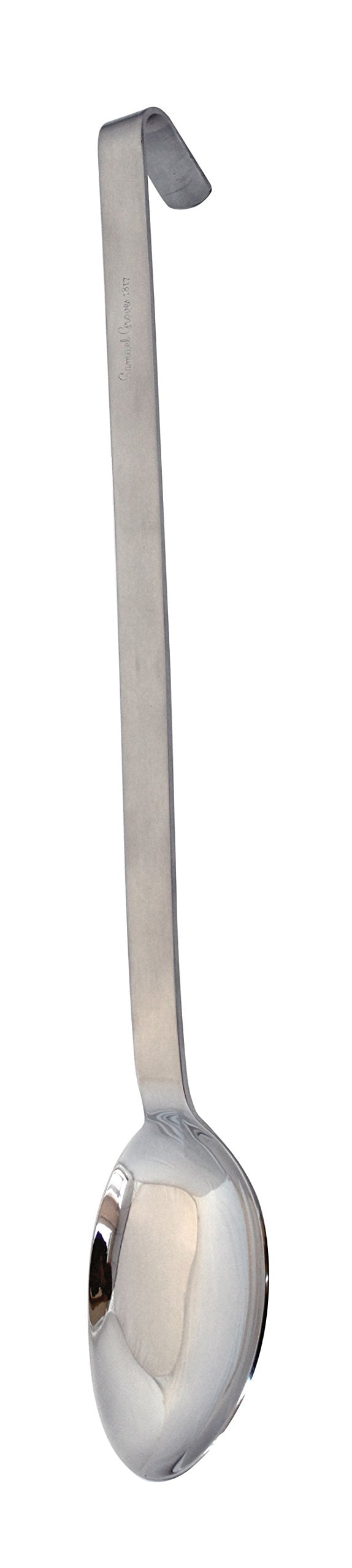 Samuel Groves - 3mm Hook Spoon Solid 14" L x 356mm - Premium Home from Samuel Groves - Just £8.54! Shop now at Chabrias Ltd