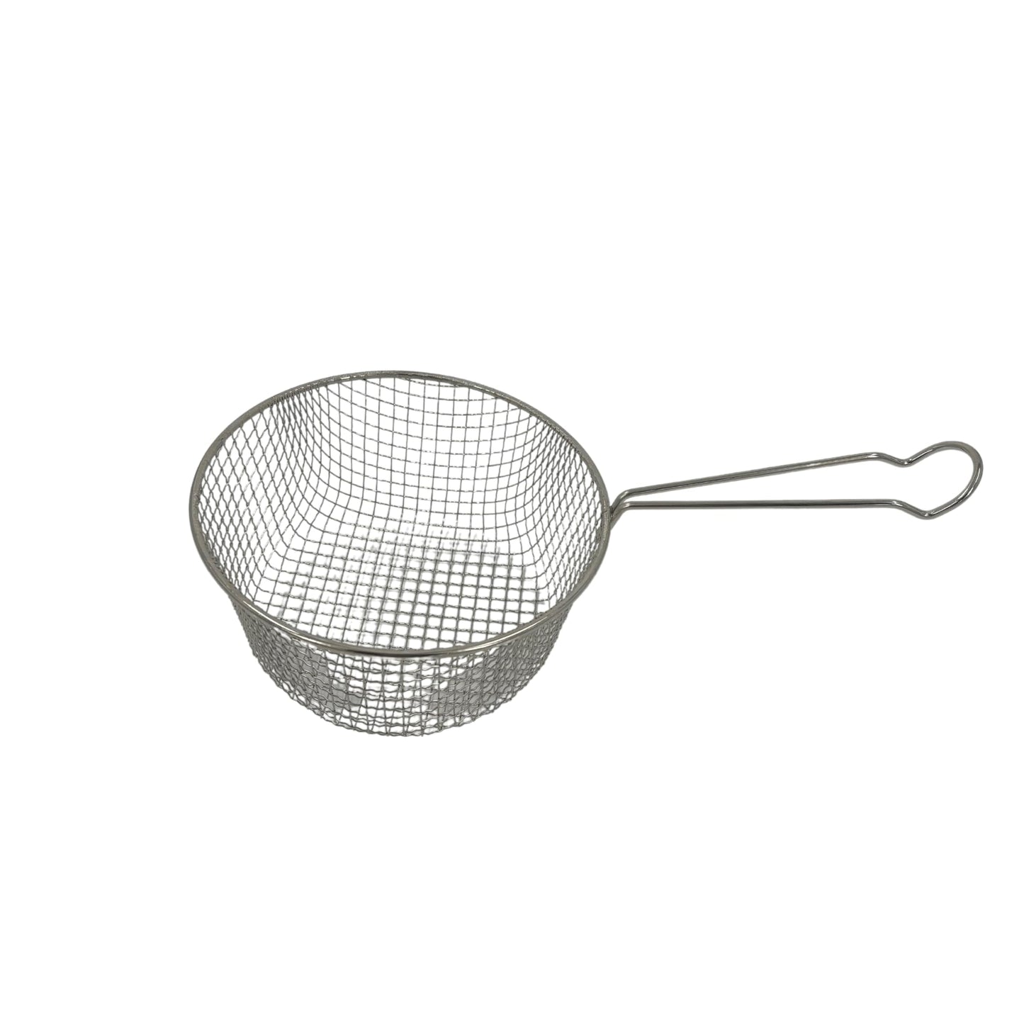 Samuel Groves Chip Basket, Wire Basket, Deep Frying Basket, Round Chip Basket, Draining Basket, Multi-Purpose Frying Baske, Blanching Basket - Premium Home from Samuel Groves - Just £7.59! Shop now at Chabrias Ltd