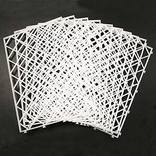 Glass Stacking Mats, White (x20) - Premium Kitchen from Chabrias Ltd - Just £14.99! Shop now at Chabrias Ltd
