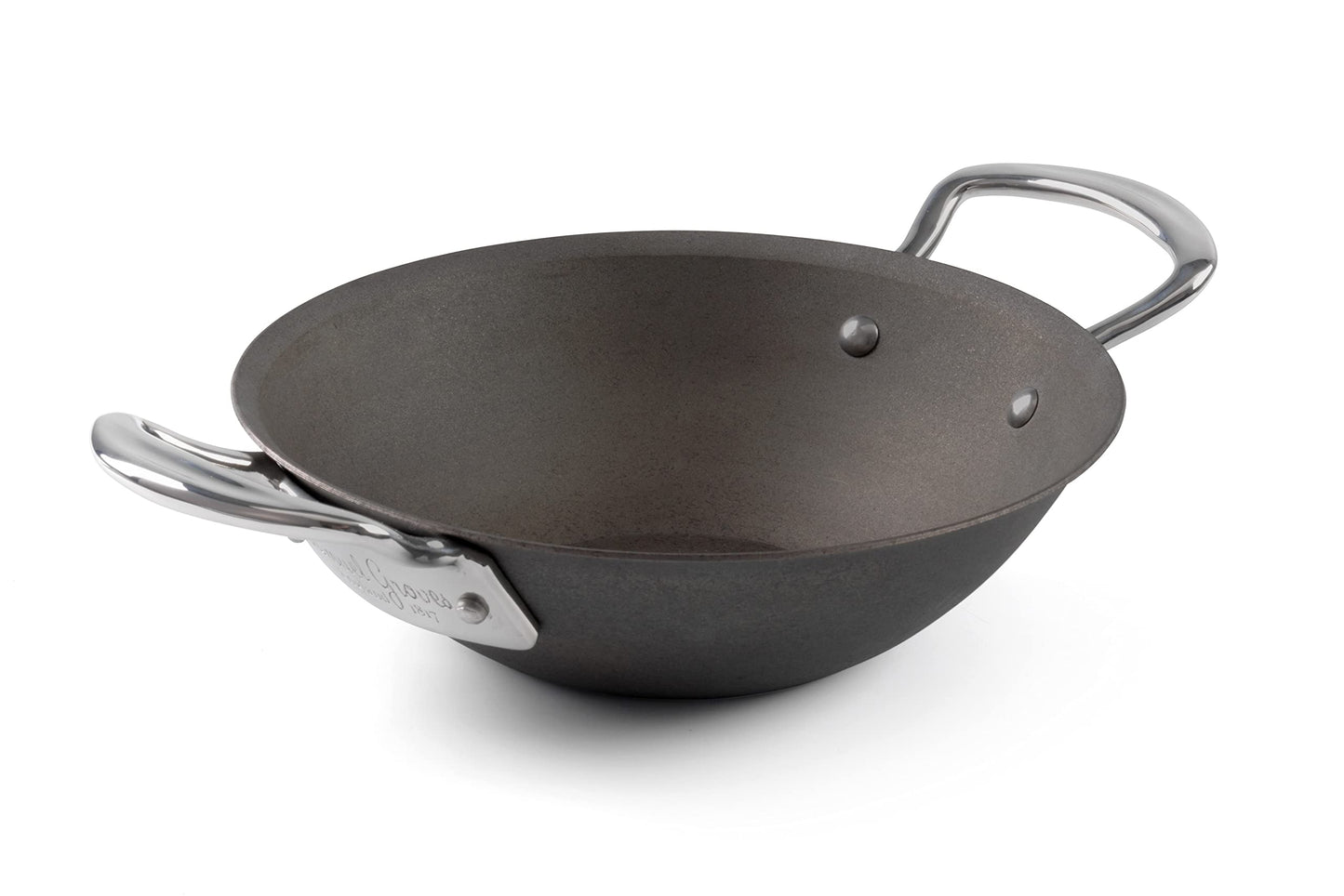 Samuel Groves Professional Seasoned Carbon Steel Range Frying Pan, Balti Dish, Paella Pan and BBQ Melting Pot, Indestructible Construction for Cooking Any Dish UK Made - Premium Kitchen from Samuel Groves - Just £33.25! Shop now at Chabrias Ltd