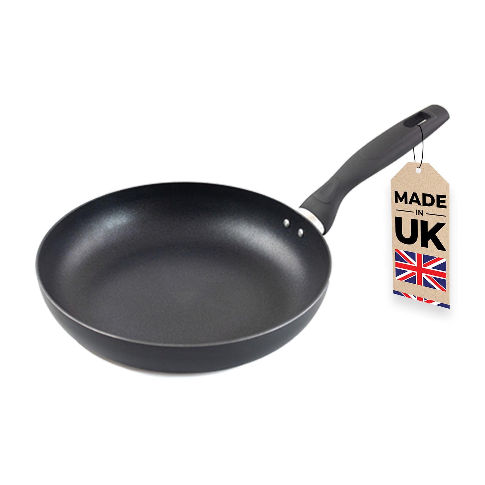 Chabrias Ltd Induction Cookware Nonstick Pots and Pans UK Made Saute Pan, Frying Pan with lid, Saucepan and Lid Deep Frying Pan/Skillet, Stay Cool Handle - Premium Kitchen from Chabrias Ltd - Just £14.24! Shop now at Chabrias Ltd