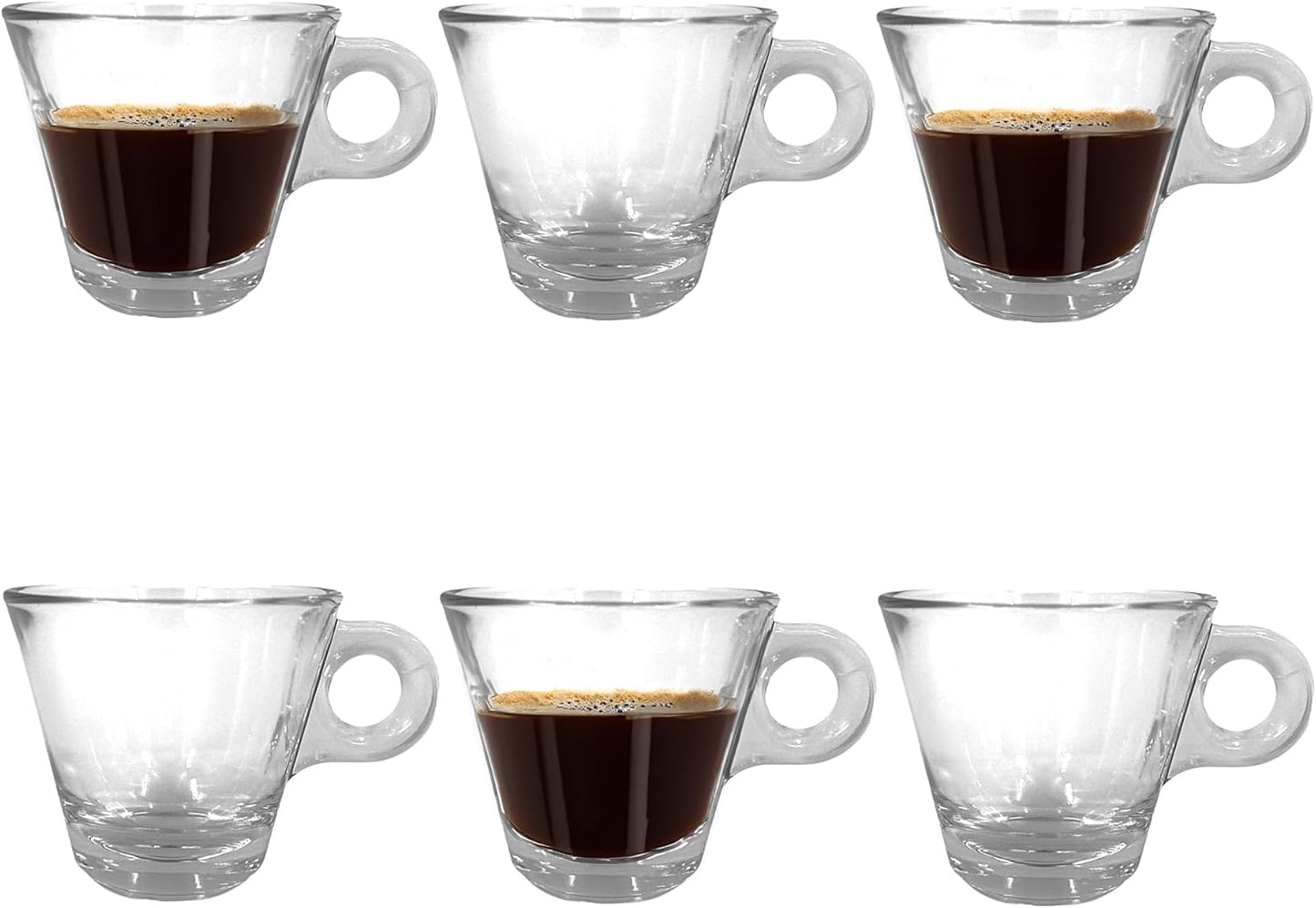 Conic Espresso Cup, 80ml (6 pack) - Premium Kitchen from Chabrias Ltd - Just £12.99! Shop now at Chabrias Ltd