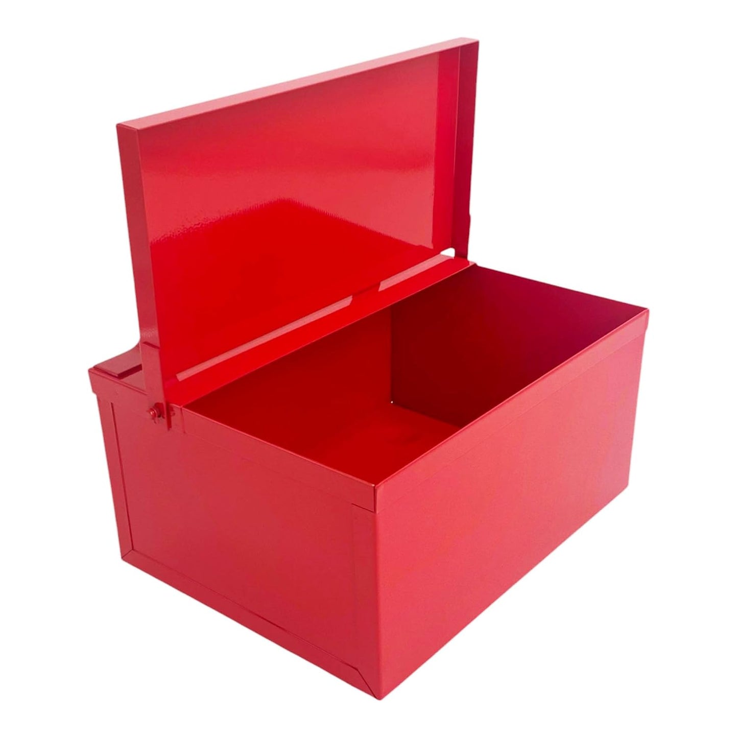 Cigarette Ash Tray With Fully Closable Lid, Red - Premium BISS from Chabrias Ltd - Just £18.99! Shop now at Chabrias Ltd