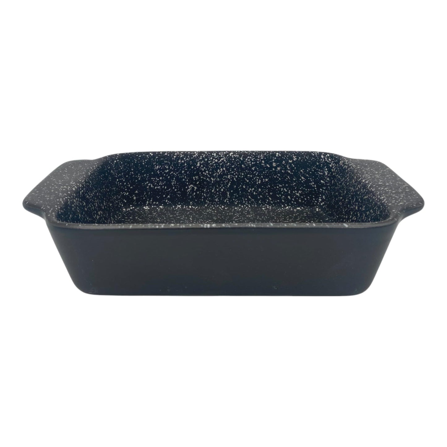 Non Stick ILAG Coating Black Silver Speckle Ceramic Roaster Casserole Dishes - Premium Kitchen from Chabrias Ltd - Just £9.45! Shop now at Chabrias Ltd