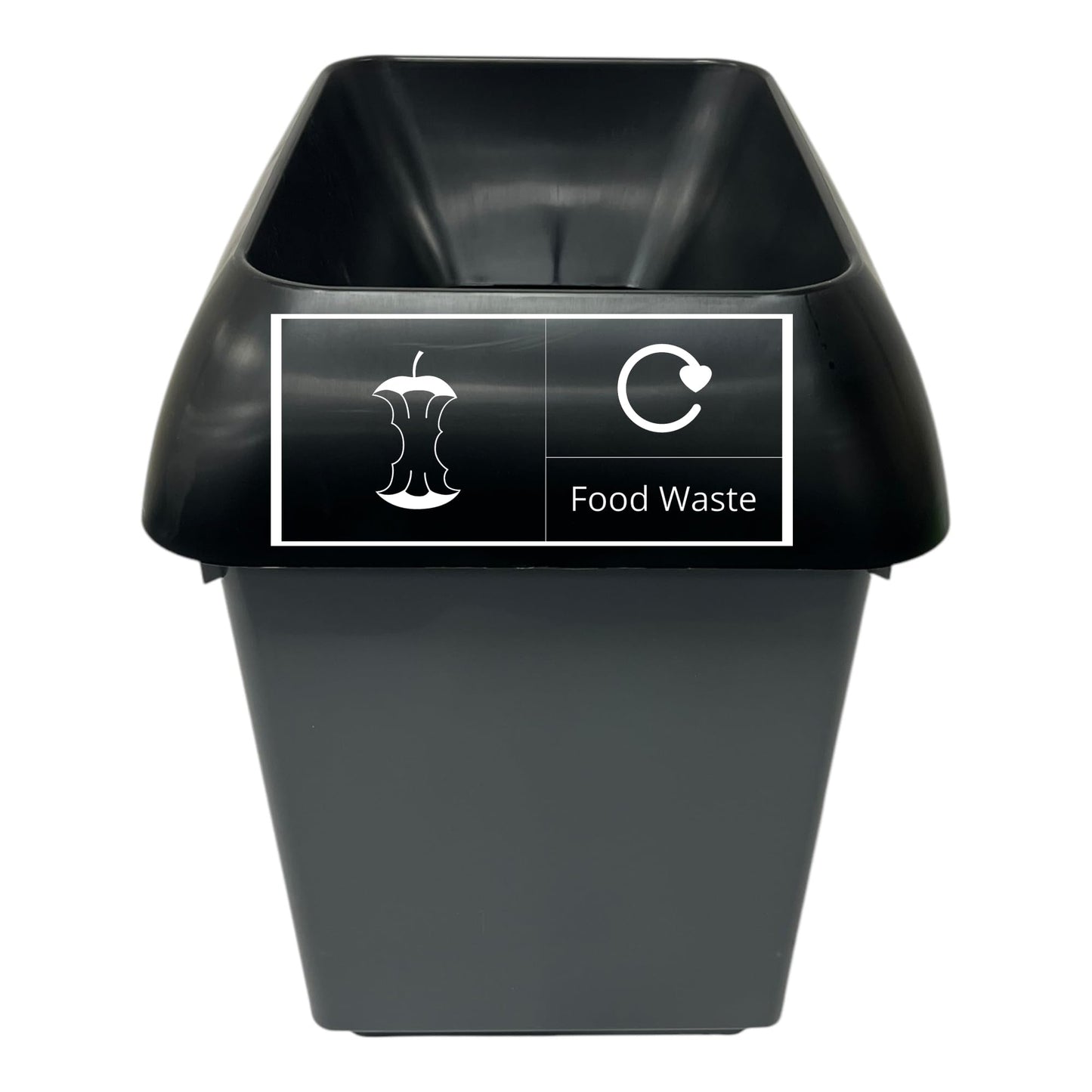 30 Litre Recycling Bin With Yellow Lid & Mixed Textiles Sticker Included - Premium BISS from Chabrias Ltd - Just £23.99! Shop now at Chabrias Ltd