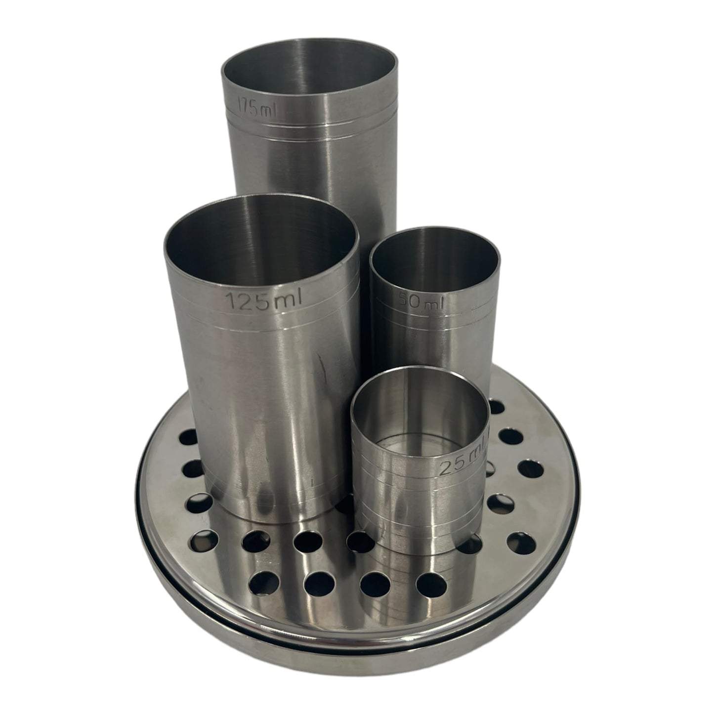 Stainless Steel Thimble Measure Drip Tray - Premium Home from Chabrias Ltd - Just £5.69! Shop now at Chabrias Ltd