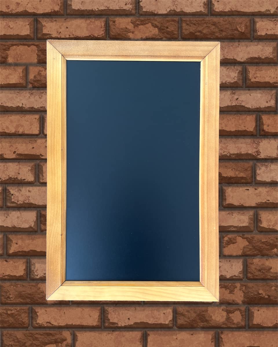 Vintage Style Pub Restaurant Framed Blackboard Chalkboard 40 x 60cm - Premium Office Product from Chabrias Ltd - Just £12.34! Shop now at Chabrias Ltd