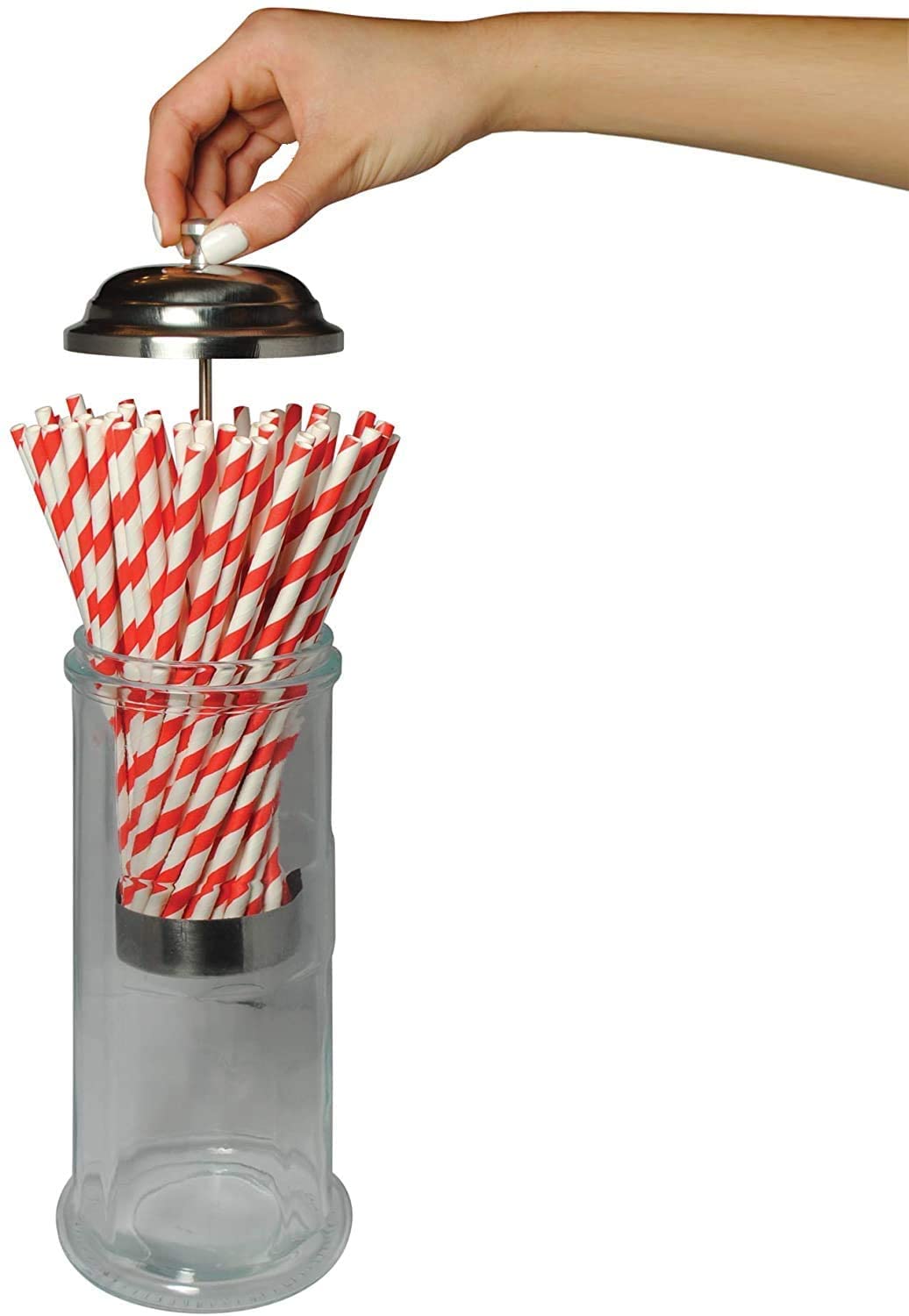 Straw Dispenser | Retro Straw Dispenser, Vintage Straw Dispenser Holder Plastic, Dispenser Only - Premium Home from Chabrias Ltd - Just £12.34! Shop now at Chabrias Ltd