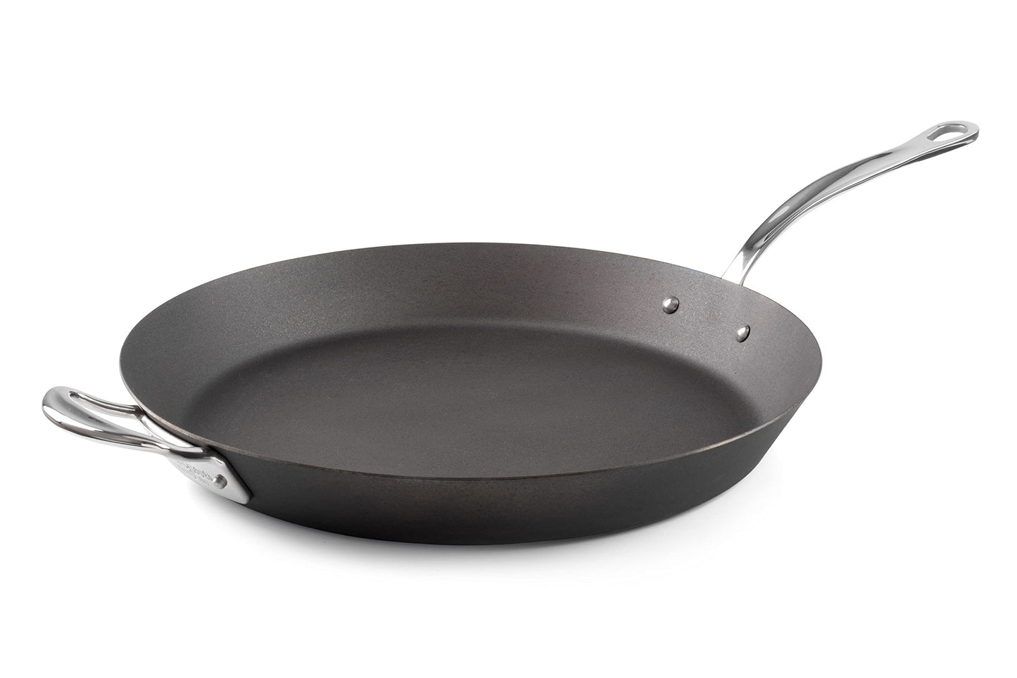 Samuel Groves Professional Seasoned Carbon Steel Range Frying Pan, Balti Dish, Paella Pan and BBQ Melting Pot, Indestructible Construction for Cooking Any Dish UK Made - Premium Kitchen from Samuel Groves - Just £33.25! Shop now at Chabrias Ltd