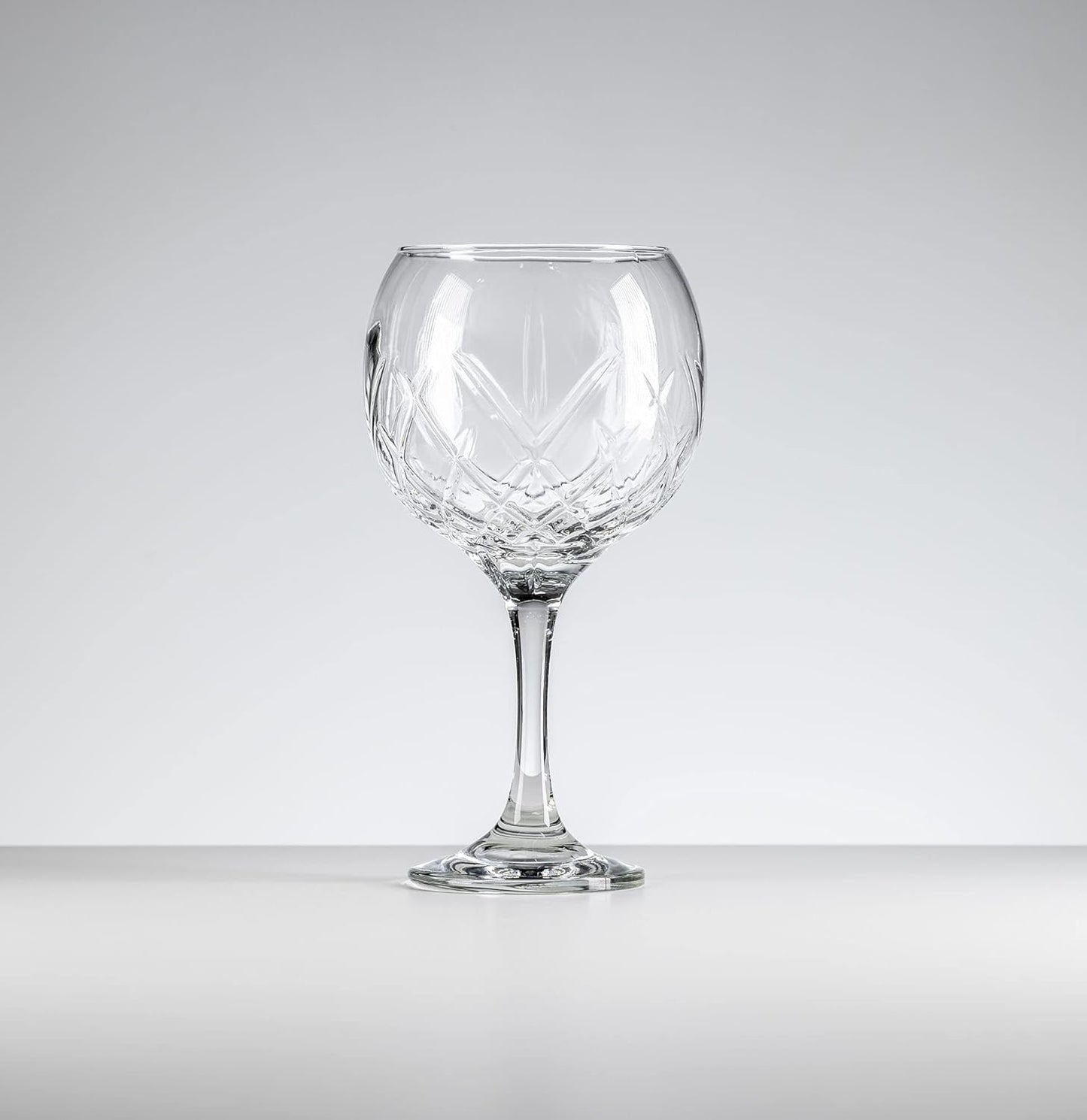 Rococo Stemmed Gin Glass, 539ml (4 pack) - Premium Kitchen from Borgonovo - Just £15.49! Shop now at Chabrias Ltd