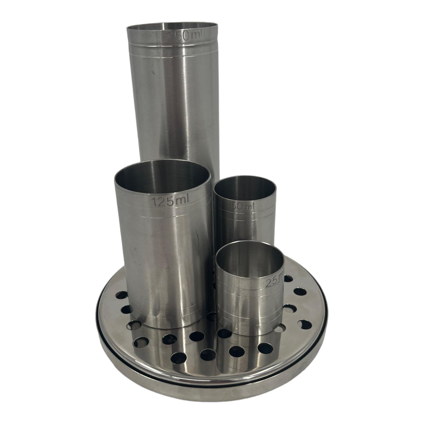 Stainless Steel Thimble Measure Drip Tray - Premium Home from Chabrias Ltd - Just £5.69! Shop now at Chabrias Ltd