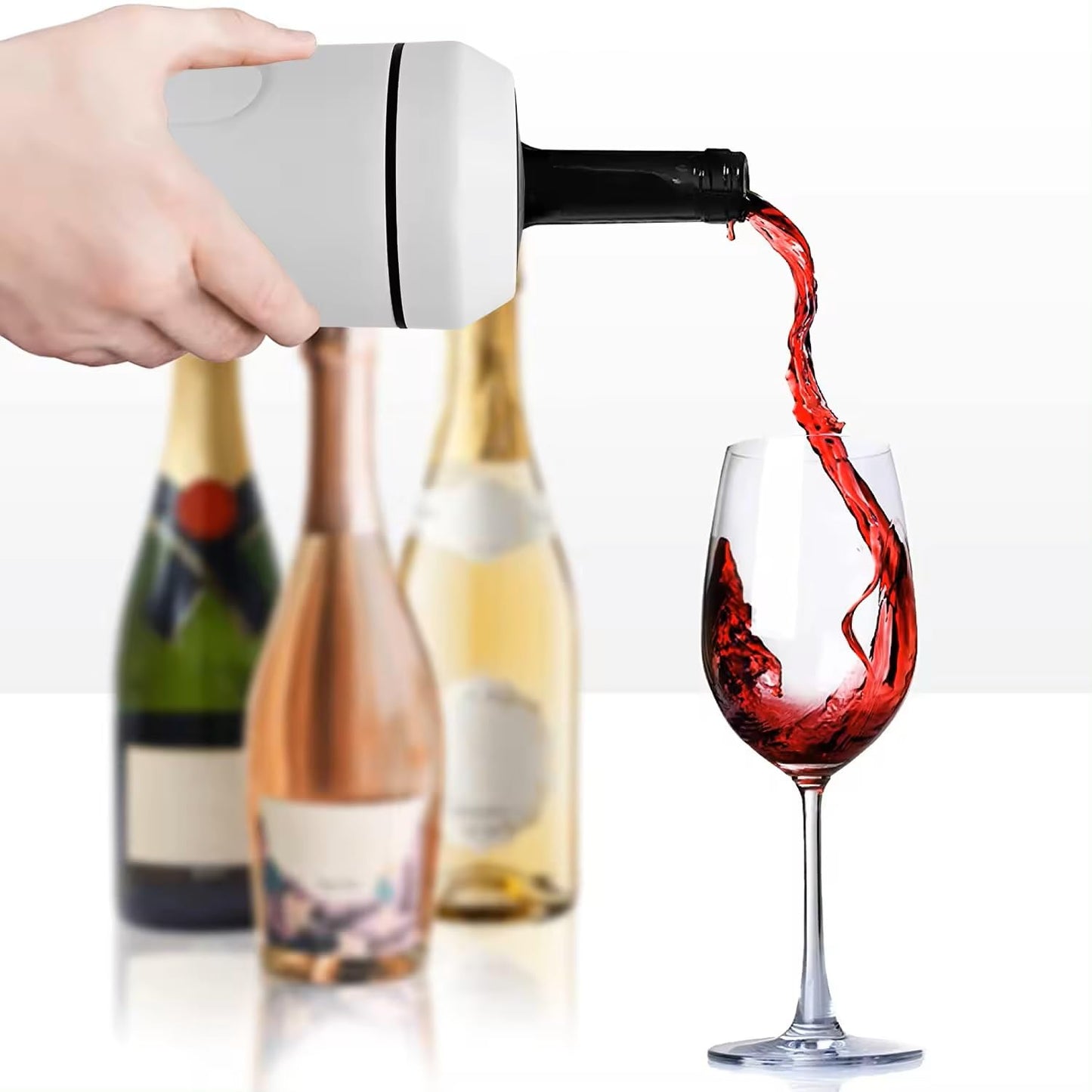 Chabrias Ltd Premium Iceless Wine Cooler | Keeps Wine Cold Up to 6 Hours | New Wine Accessory | Fits Champagne Bottles | Perfect Gift for Wine Lovers - Premium Kitchen from Chabrias Ltd - Just £18.99! Shop now at Chabrias Ltd