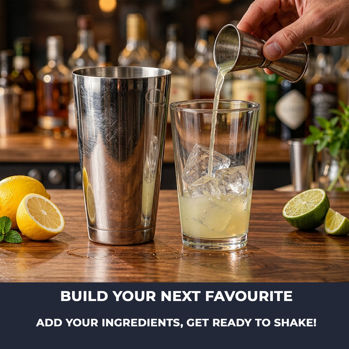 Boston Cocktail Shaker Set