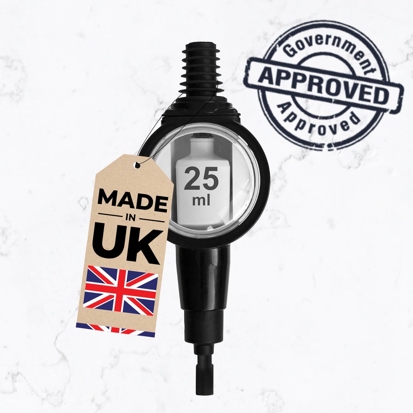 4 Bottle Wall Bar, Professional Optic, 25ml - Premium Home from Chabrias Ltd - Just £44.99! Shop now at Chabrias Ltd