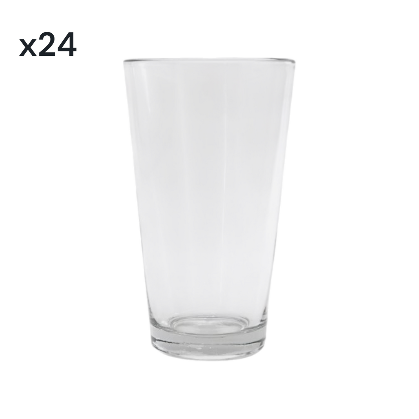 Rim Tempered 16 oz Mixing Glass (24 pack) - Premium BISS from Chabrias Ltd - Just £59.99! Shop now at Chabrias Ltd
