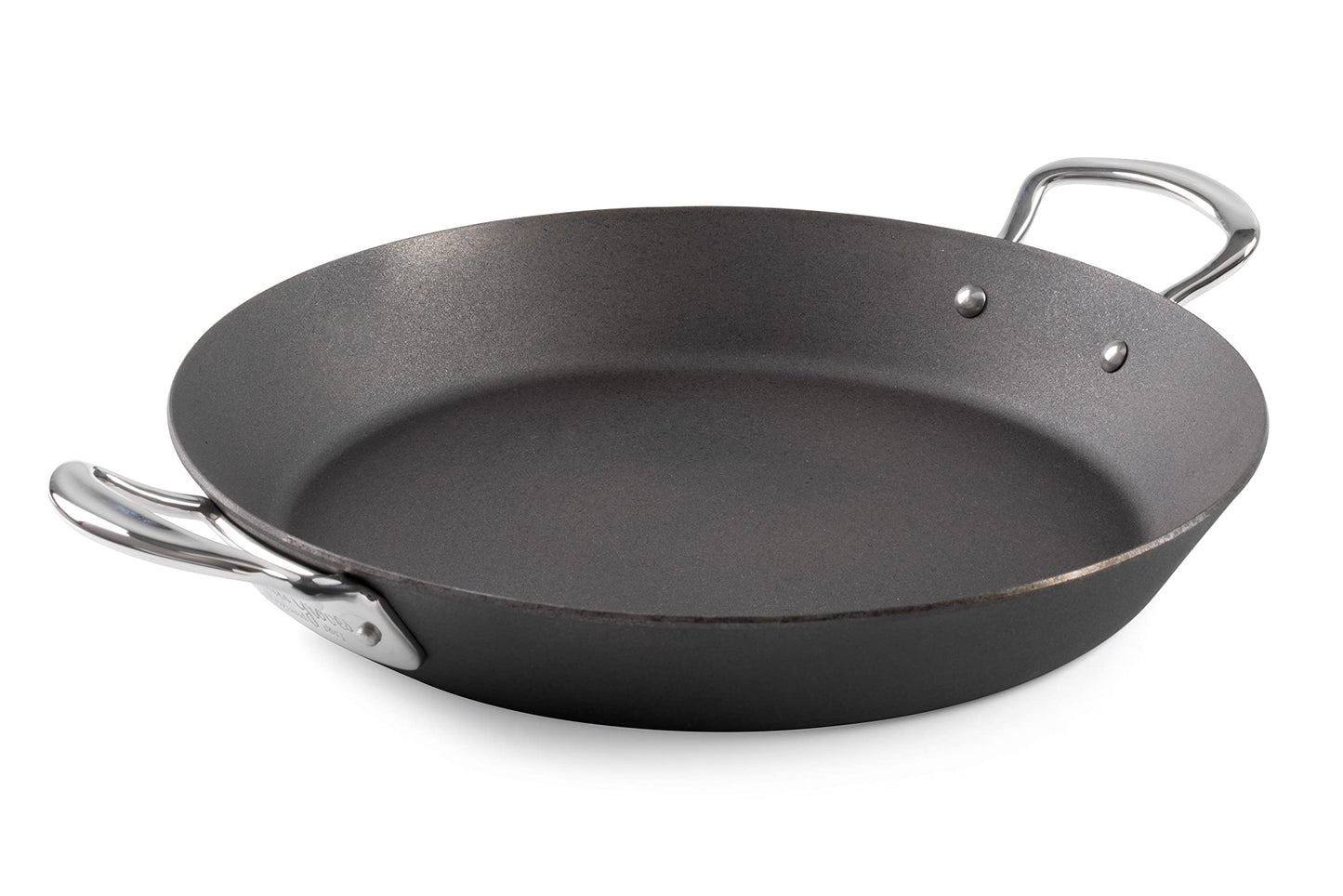 Samuel Groves Professional Seasoned Carbon Steel Range Frying Pan, Balti Dish, Paella Pan and BBQ Melting Pot, Indestructible Construction for Cooking Any Dish UK Made - Premium Kitchen from Samuel Groves - Just £33.25! Shop now at Chabrias Ltd