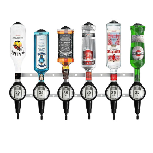 6 Bottle Wall Bar, Professional Optic, 35ml - Premium Home from Chabrias Ltd - Just £66.99! Shop now at Chabrias Ltd