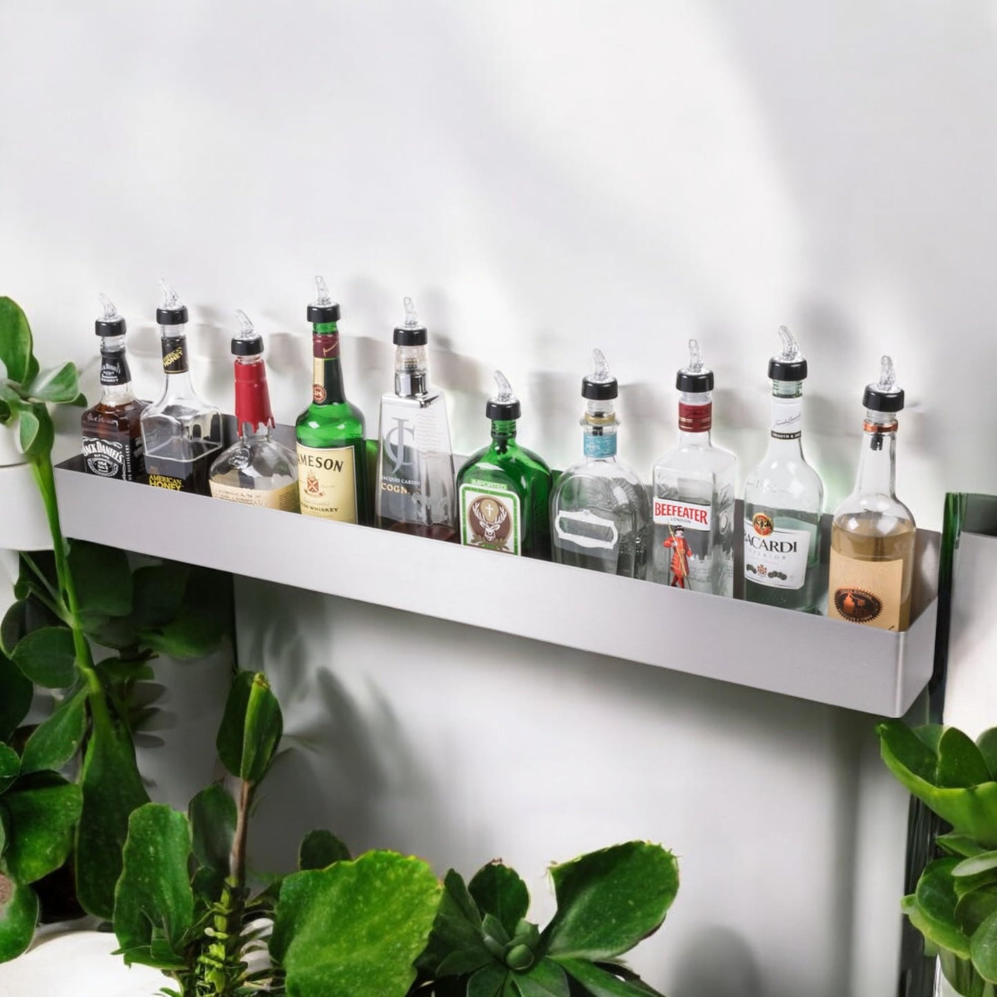 Chabrias Ltd Stainless Steel Speed Rail Bottle Rail Cocktail Bar Accessories - Premium Home from Chabrias Ltd - Just £23.74! Shop now at Chabrias Ltd