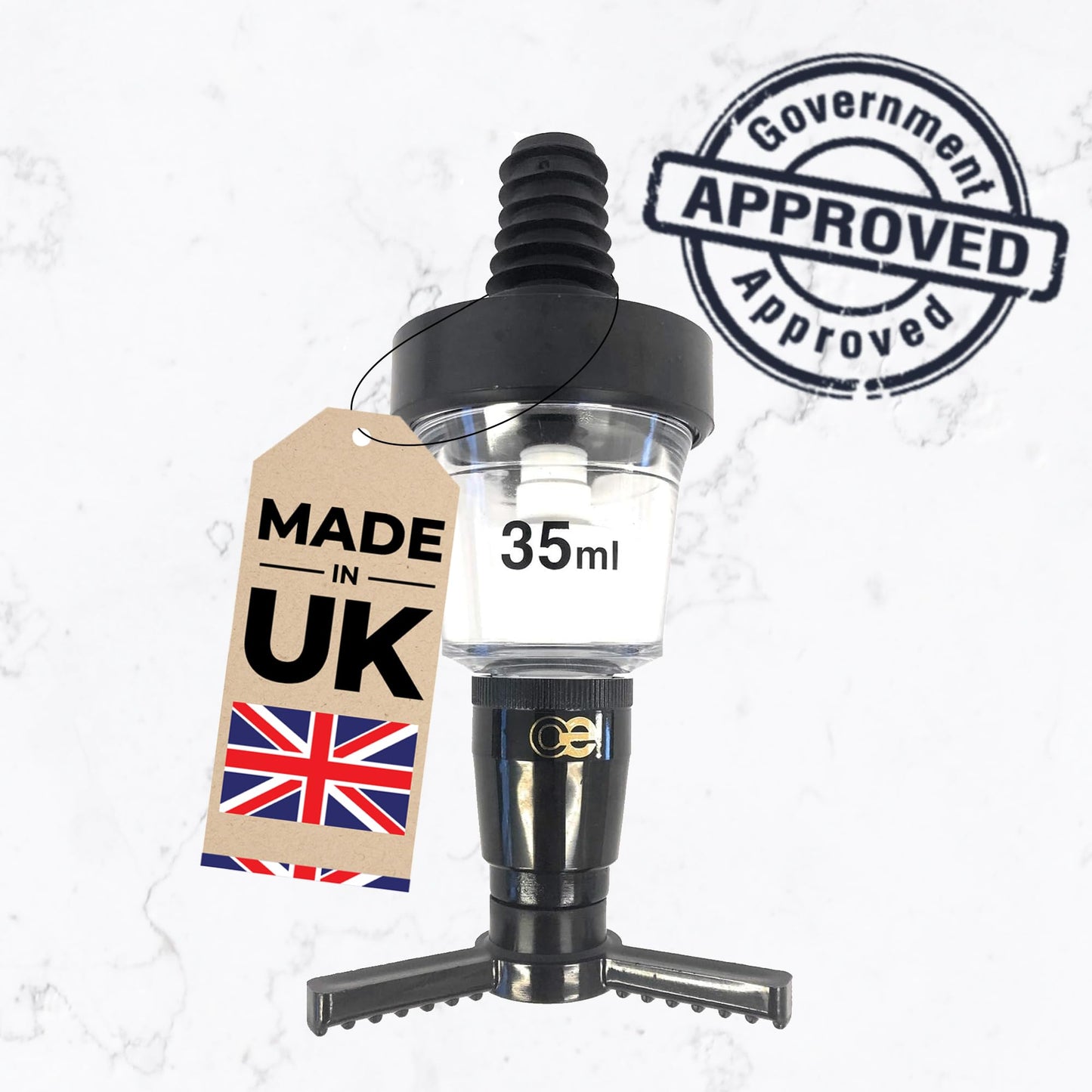 3 Bottle Wall Bar, Traditional Optic, 35ml - Premium Home from Chabrias Ltd - Just £24.99! Shop now at Chabrias Ltd