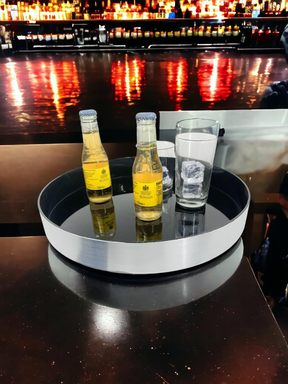 Chabrias Ice Bucket with Lid and Ice Tongs | Round & Double Walled Insulation | Perfect for Home Bars, Pubs, Restaurants, BBQs and Picnics - Premium Kitchen from Chabrias Ltd - Just £14.24! Shop now at Chabrias Ltd