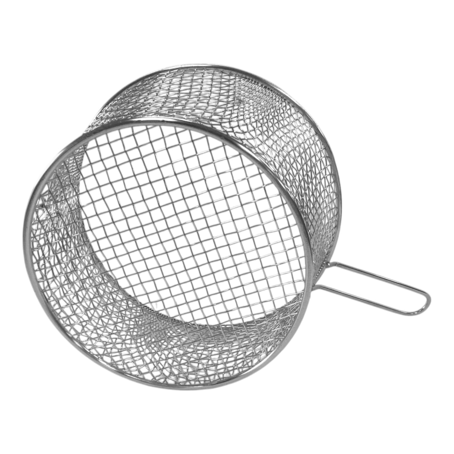 Samuel Groves Chip Basket, Wire Basket, Deep Frying Basket, Round Chip Basket, Draining Basket, Multi-Purpose Frying Baske, Blanching Basket - Premium Home from Samuel Groves - Just £7.59! Shop now at Chabrias Ltd