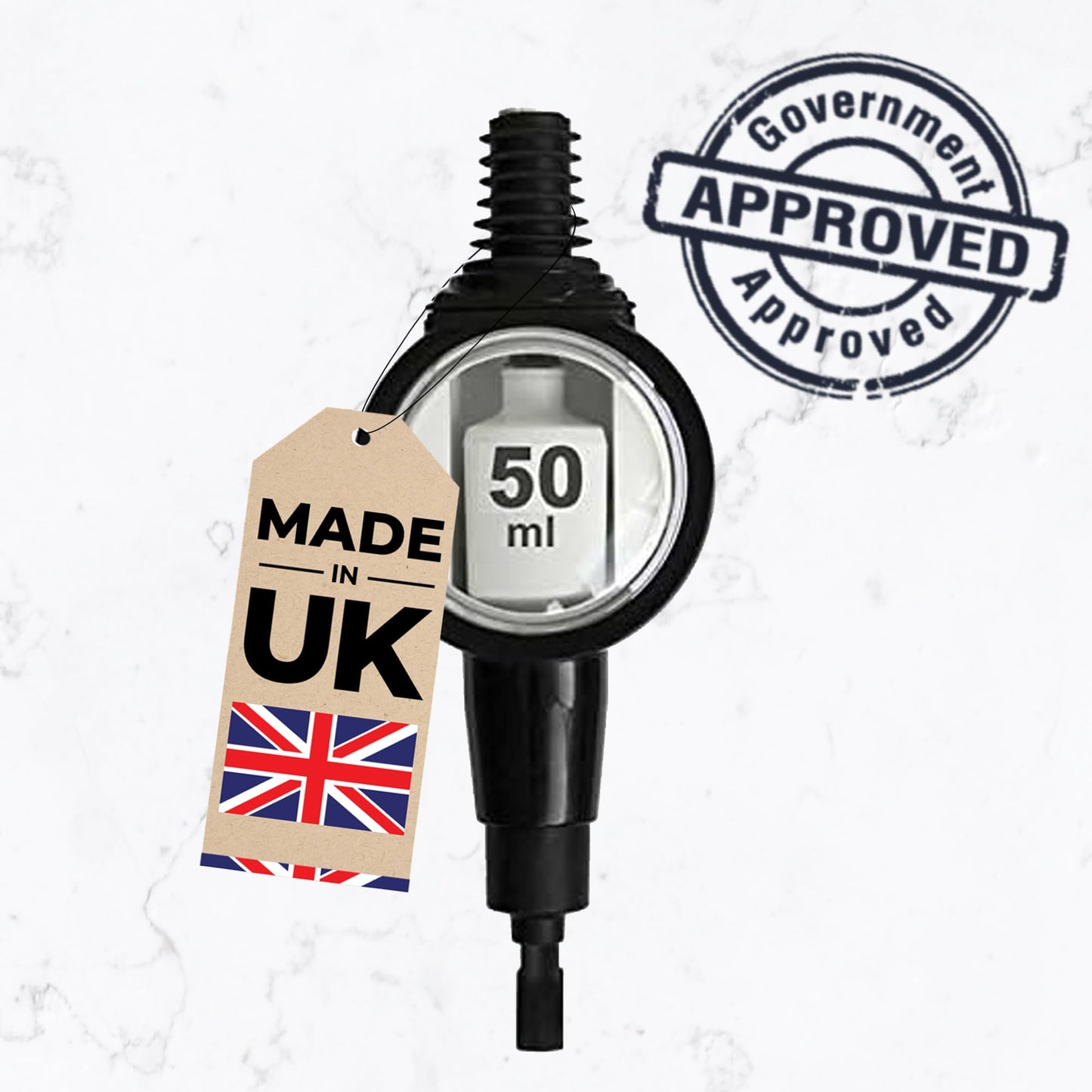6 Bottle Wall Bar, Professional Optic, 50ml - Premium Home from Chabrias Ltd - Just £72.99! Shop now at Chabrias Ltd