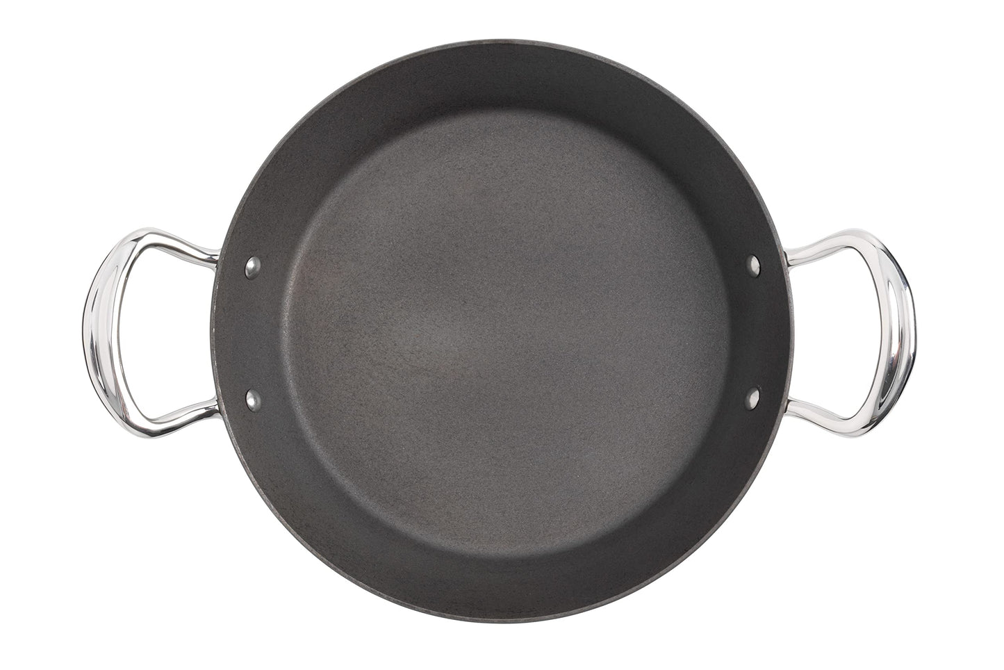 Samuel Groves Professional Seasoned Carbon Steel Range Frying Pan, Balti Dish, Paella Pan and BBQ Melting Pot, Indestructible Construction for Cooking Any Dish UK Made - Premium Kitchen from Samuel Groves - Just £33.25! Shop now at Chabrias Ltd