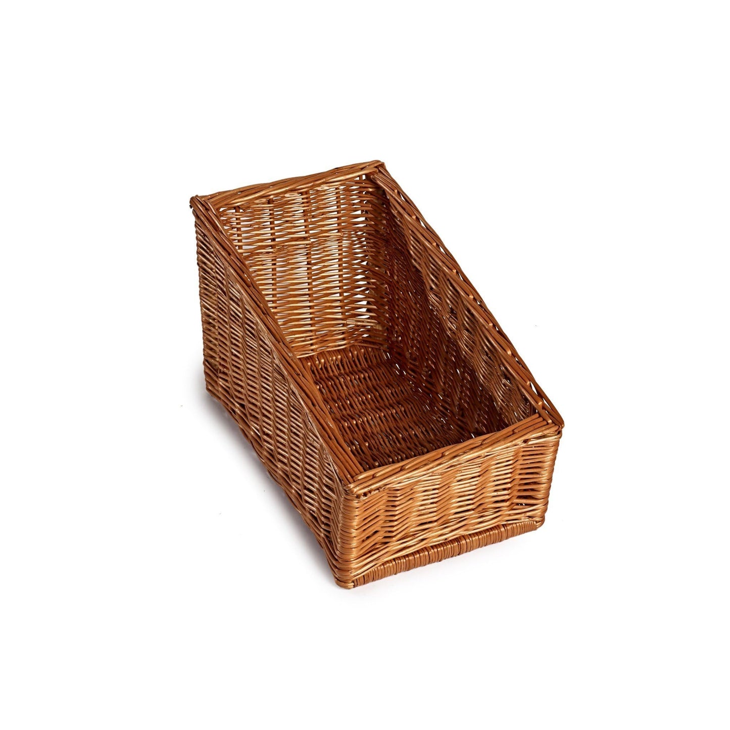 Chabrias Wicker Sloped Food Display Basket - Adaptable Design, Ideal for Retail and Catering Environments - Premium Home from Chabrias Ltd - Just £23.74! Shop now at Chabrias Ltd