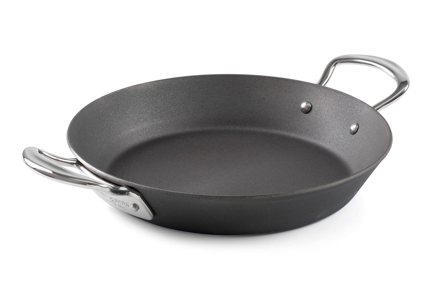 Samuel Groves Professional Seasoned Carbon Steel Range Frying Pan, Balti Dish, Paella Pan and BBQ Melting Pot, Indestructible Construction for Cooking Any Dish UK Made - Premium Kitchen from Samuel Groves - Just £33.25! Shop now at Chabrias Ltd