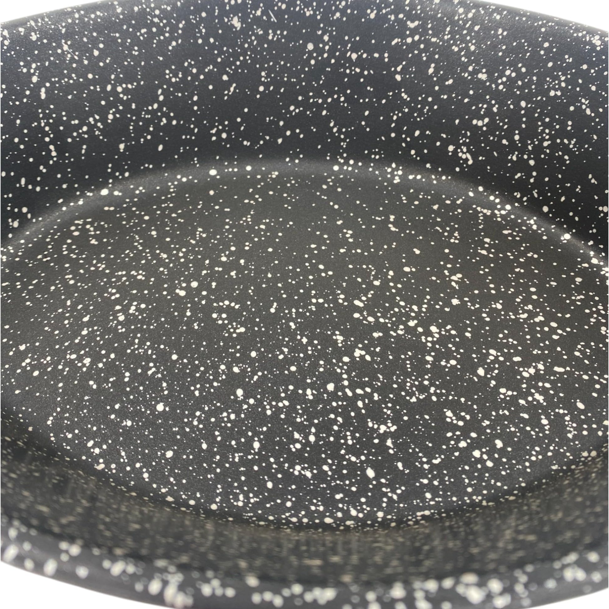 Non Stick ILAG Coating Black Silver Speckle Ceramic Roaster Casserole Dishes - Premium Kitchen from Chabrias Ltd - Just £9.45! Shop now at Chabrias Ltd