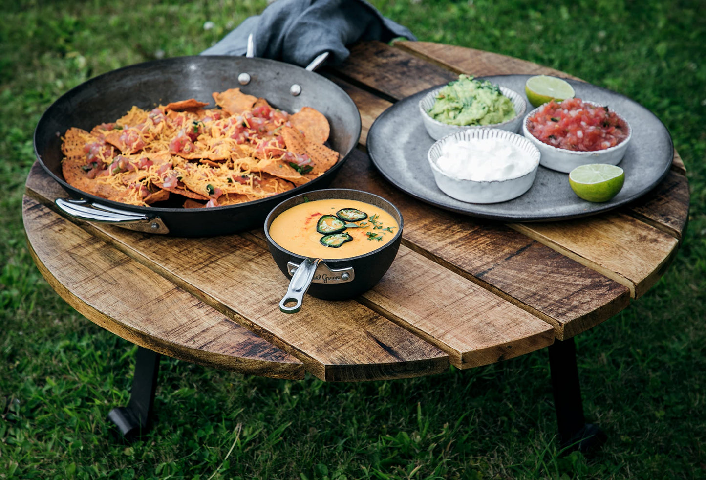 Samuel Groves Professional Seasoned Carbon Steel Range Frying Pan, Balti Dish, Paella Pan and BBQ Melting Pot, Indestructible Construction for Cooking Any Dish UK Made - Premium Kitchen from Samuel Groves - Just £33.25! Shop now at Chabrias Ltd