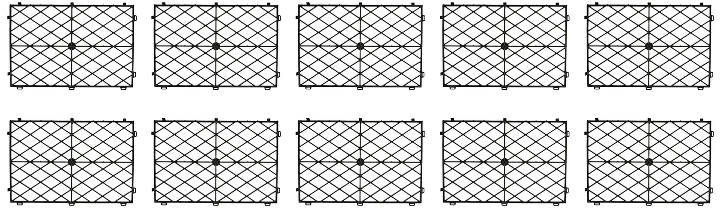 Glass Stacking Mats, Black (x10) - Premium Barware from Chabrias Ltd - Just £11.99! Shop now at Chabrias Ltd