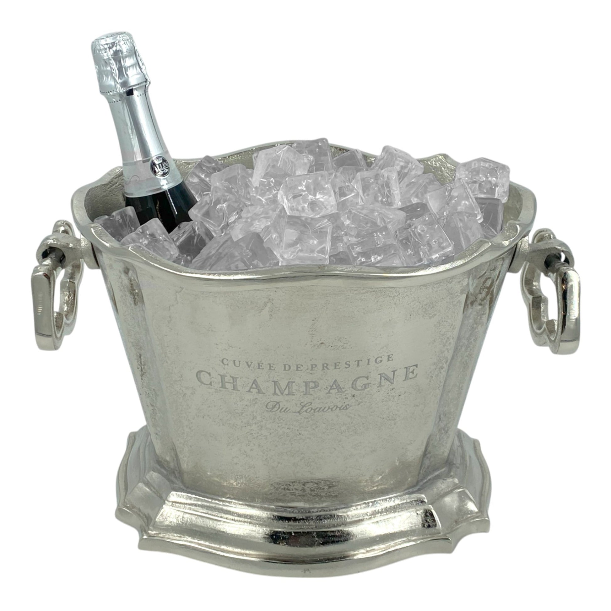 Deluxe 8 Litre Vintage "Cuvée de Prestige Champagne" Bucket, Scalloped - Premium Kitchen from Chabrias Ltd - Just £86.99! Shop now at Chabrias Ltd