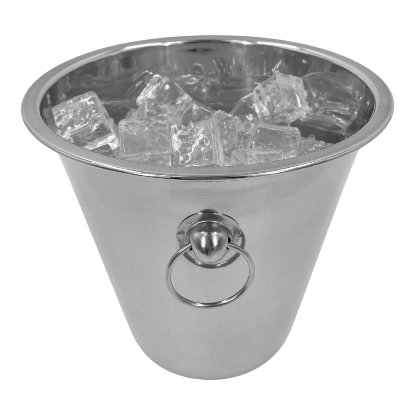 Stainless Steel 5 Litre Ice Bucket – Sleek Metal Design for Wine, Champagne & Beverages - Premium Kitchen from Chabrias Ltd - Just £8.99! Shop now at Chabrias Ltd