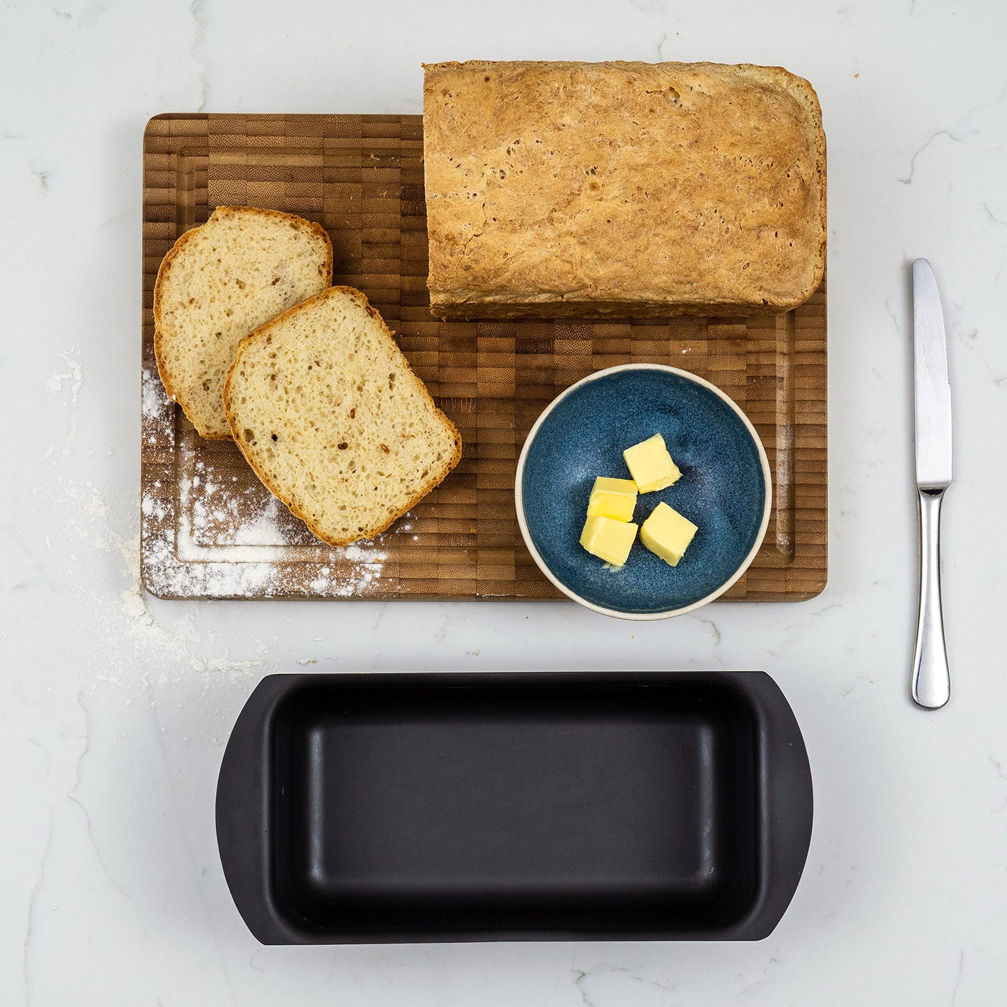 Hard Anodised Loaf Tin, 1lb - Premium Home from Mermaid - Just £25.99! Shop now at Chabrias Ltd